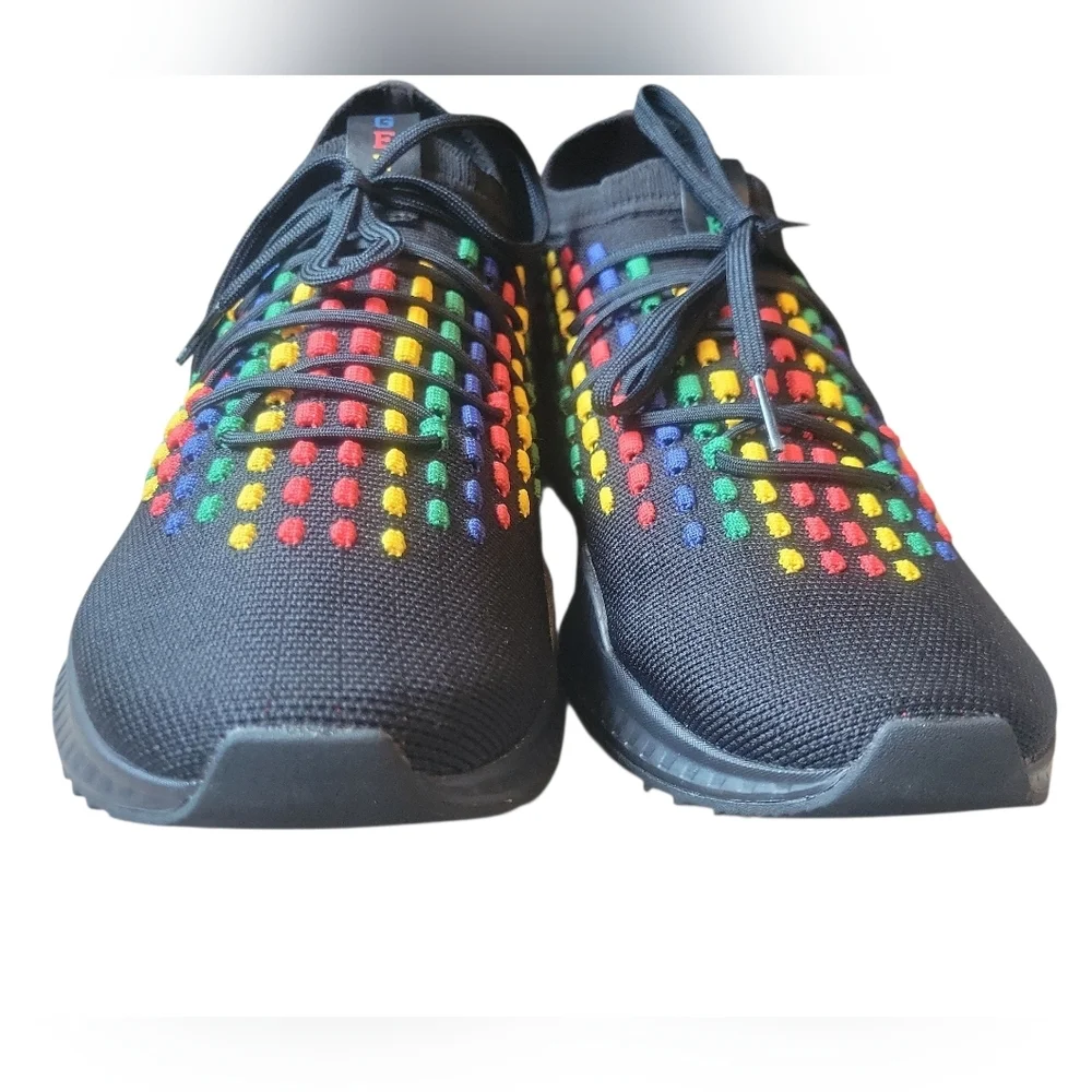 Puma Avid Fusefit Black Multicolor Sneakers Sz9.5 men's